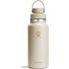 imageHydro Flask Water Bottle  Insulated Stainless Steel  Wide Mouth Flex Chug Lid Non Spill Leakproof in 32 Oz Coconut Cream