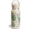 imageHydro Flask Water Bottle  Insulated Stainless Steel  Wide Mouth Flex Straw Lid Non Spill Leakproof and Refillable in 32 Oz Botanical Bliss Coconut