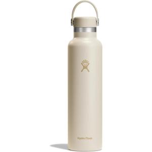 imageHYDRO FLASK Water Bottle  Insulated Stainless Steel  Non Spill Leakproof in 24 Oz Coconut Cream