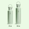 imageHYDRO FLASK Water Bottle  Insulated Stainless Steel  Non Spill Leakproof in 21 Oz SandpiperALOE