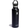 imageHYDRO FLASK Water Bottle  Insulated Stainless Steel  Non Spill Leakproof in 21 Oz SandpiperBlack