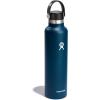 imageHYDRO FLASK Water Bottle  Insulated Stainless Steel  Non Spill Leakproof in 21 Oz SandpiperIndigo