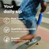 imageHYDRO FLASK Water Bottle  Insulated Stainless Steel  Non Spill Leakproof in 21 Oz SandpiperWhite