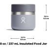 imageHydro Flask Food Jar  Insulated Stainless Steel Snack Travel Container for Hot Food Lunch ampamp Soup 20 Oz SandpiperCASCADE