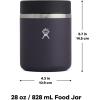 imageHydro Flask Food Jar  Insulated Stainless Steel Snack Travel Container for Hot Food Lunch ampamp Soup 20 Oz SandpiperSandpiper