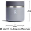 imageHydro Flask Food Jar  Insulated Stainless Steel Snack Travel Container for Hot Food Lunch ampamp Soup 20 Oz SandpiperTrillium Pink