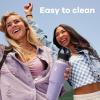 imageHydro Flask Travel Water Bottle  Insulated Stainless Steel  Wide Straw Lid Non Spill Leakproof in 32 Oz Oat TanFossil