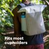 imageHydro Flask Water Bottle  Insulated Stainless Steel  Straw Lid Non Spill Leakproof 24 Oz Botanical Bliss CoconutDew