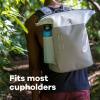imageHydro Flask Water Bottle  Insulated Stainless Steel  Straw Lid Non Spill Leakproof 24 Oz Botanical Bliss CoconutGoji