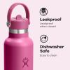 imageHydro Flask Water Bottle  Insulated Stainless Steel  Straw Lid Non Spill Leakproof 24 Oz Botanical Bliss CoconutREEF
