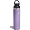 imageHydro Flask Water Bottle  Insulated Stainless Steel  Wide Mouth Flex Chug Lid Non Spill Leakproof in 24 Oz Beachplum PurpleMoonshadow