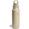 imageHydro Flask Water Bottle  Insulated Stainless Steel  Wide Mouth Flex Chug Lid Non Spill Leakproof in 24 Oz Beachplum PurpleOat