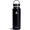 imageHydro Flask Water Bottle  Insulated Stainless Steel  Wide Mouth Flex Lid Non Spill Leakproof and Refillable in 40 Oz Beachplum PurpleBlack
