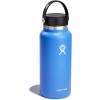 imageHydro Flask Water Bottle  Insulated Stainless Steel  Wide Mouth Flex Lid Non Spill Leakproof and Refillable in 40 Oz Beachplum PurpleCASCADE