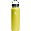 imageHydro Flask Water Bottle  Insulated Stainless Steel  Wide Mouth Flex Lid Non Spill Leakproof and Refillable in 40 Oz Beachplum PurpleCactus