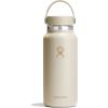 imageHydro Flask Water Bottle  Insulated Stainless Steel  Wide Mouth Flex Lid Non Spill Leakproof and Refillable in 40 Oz Beachplum PurpleCoconut