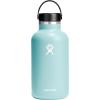 imageHydro Flask Water Bottle  Insulated Stainless Steel  Wide Mouth Flex Lid Non Spill Leakproof and Refillable in 40 Oz Beachplum PurpleDew