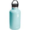 imageHydro Flask Water Bottle  Insulated Stainless Steel  Wide Mouth Flex Lid Non Spill Leakproof and Refillable in 40 Oz Beachplum PurpleDew