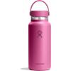 imageHydro Flask Water Bottle  Insulated Stainless Steel  Wide Mouth Flex Lid Non Spill Leakproof and Refillable in 40 Oz Beachplum PurpleREEF