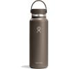 imageHydro Flask Water Bottle  Insulated Stainless Steel  Wide Mouth Flex Lid Non Spill Leakproof and Refillable in 40 Oz Beachplum PurpleSandpiper