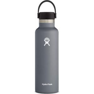 imageHYDRO FLASK Water Bottle  Insulated Stainless Steel  Non Spill Leakproof in 21 Oz SandpiperStone