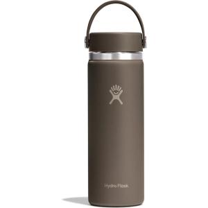 imageHydro Flask Water Bottle  Insulated Stainless Steel  Wide Mouth Flex Lid Non Spill Leakproof and Refillable in 40 Oz Beachplum PurpleSandpiper