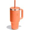 imageHydro Flask 32 Oz Travel Tumbler with Handle Lid and Straw  Insulated Stainless Steel in 32 Oz Nectar Orange