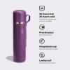 imageHydro Flask Hot Flask ampamp Cup  Insulated Stainless Steel Hot Drink Travel Container for Coffee 36 Oz Beachplum PurpleBlack
