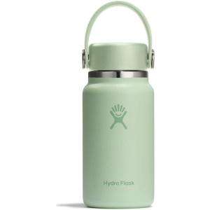 imageHydro Flask Micro Bottle  Insulated Mini Leak Proof Flask for Purse or Pocket in 67 Oz Chocolate Rose GoldALOE