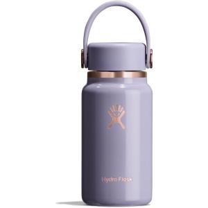 imageHydro Flask Micro Bottle  Insulated Mini Leak Proof Flask for Purse or Pocket in 67 Oz Chocolate Rose GoldVapor Rose Gold