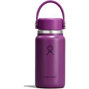 image:imageHydro Flask Micro Bottle  Insulated Mini Leak Proof Flask for Purse or Pocket in 67 Oz Supernova PurpleSUPERNOVA PURPLE