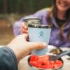 image:imageHydro Flask Outdoor Kitchen Tumbler  Stainless Steel Dinnerware Reusable Camping Gear Mess Kit Cup  Dishwasher Safe BPAFree NonToxicHARBOR BLUE