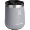 image:imageHydro Flask 10 Oz Wine Glass  Ceramic Stemless Wine Tumbler  Unbreakable with Lid in Shale GrayBirch