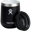 image:imageHydro Flask 10 Oz Wine Glass  Ceramic Stemless Wine Tumbler  Unbreakable with Lid in Shale GrayBlack