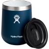 image:imageHydro Flask 10 Oz Wine Glass  Ceramic Stemless Wine Tumbler  Unbreakable with Lid in Shale GrayIndigo