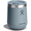 image:imageHydro Flask 10 Oz Wine Glass  Ceramic Stemless Wine Tumbler  Unbreakable with Lid in Shale GraySHALE GRAY