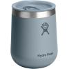 image:imageHydro Flask 10 Oz Wine Glass  Ceramic Stemless Wine Tumbler  Unbreakable with Lid in Shale GraySHALE GRAY
