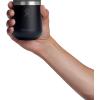image:imageHydro Flask 10 Oz Wine Glass  Ceramic Stemless Wine Tumbler  Unbreakable with Lid in Shale GrayTONAL BLACK