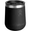 image:imageHydro Flask 10 Oz Wine Glass  Ceramic Stemless Wine Tumbler  Unbreakable with Lid in Shale GrayTONAL BLACK