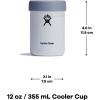 image:imageHydro Flask 12 Oz Cooler for Cans  Can Cooler for Beer or Coffee  Insulated in Capri BlueLupine