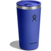 image:imageHydro Flask All Around Tumbler PressIn Lid Insulated Travel Mug Stainless Steel Coffee Cup 16 Oz Tonal WhiteCAPRI BLUE