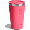 image:imageHydro Flask All Around Tumbler PressIn Lid Insulated Travel Mug Stainless Steel Coffee Cup 16 Oz Tonal WhitePOPSTAR PINK
