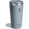 image:imageHydro Flask All Around Tumbler PressIn Lid Insulated Travel Mug Stainless Steel Coffee Cup 16 Oz Tonal WhiteSHALE GRAY