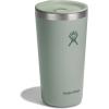 image:imageHydro Flask All Around Tumbler PressIn Lid Insulated Travel Mug Stainless Steel Coffee Cup 16 Oz Tonal WhiteTonal Agave