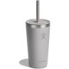 image:imageHydro Flask All Around Tumbler PressIn Lid Insulated Travel Mug Stainless Steel Coffee Cup 16 Oz Tonal WhiteTonal Birch