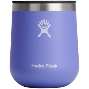 image:imageHydro Flask 10 Oz Wine Glass  Ceramic Stemless Wine Tumbler  Unbreakable with Lid in Shale GrayLupine
