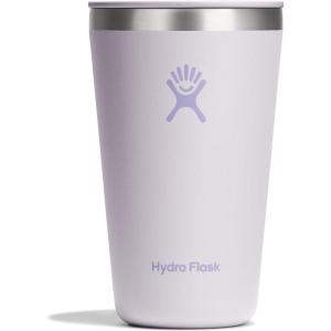 image:imageHydro Flask All Around Tumbler PressIn Lid Insulated Travel Mug Stainless Steel Coffee Cup 16 Oz Tonal WhiteCLOUD PINK