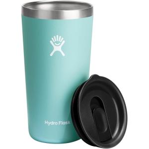 image:imageHydro Flask All Around Tumbler PressIn Lid Insulated Travel Mug Stainless Steel Coffee Cup 16 Oz Tonal WhiteDew