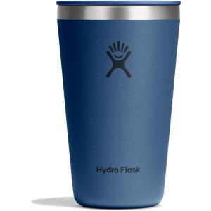 image:imageHydro Flask All Around Tumbler PressIn Lid Insulated Travel Mug Stainless Steel Coffee Cup 16 Oz Tonal WhiteHARBOR BLUE