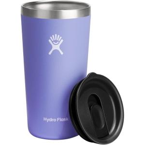 image:imageHydro Flask All Around Tumbler PressIn Lid Insulated Travel Mug Stainless Steel Coffee Cup 16 Oz Tonal WhiteLupine